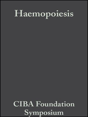 cover image of Haemopoiesis